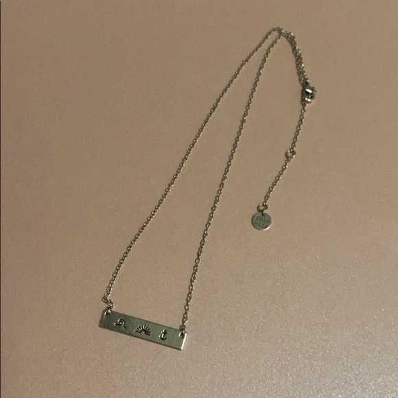 Pura Vida Jewelry - Pura Vida Silver Stamped Bar Necklace